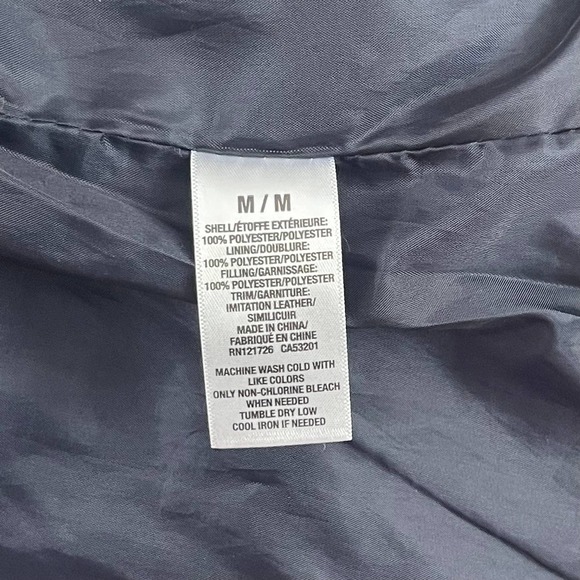 Aeropostale Women's Navy Puffer Jacket Medium - Picture 8 of 8